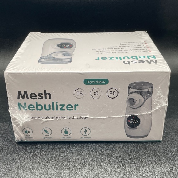 New Mesh Portable Travel Rechargeable Inhaler Nebulizer - Picture 4 of 5
